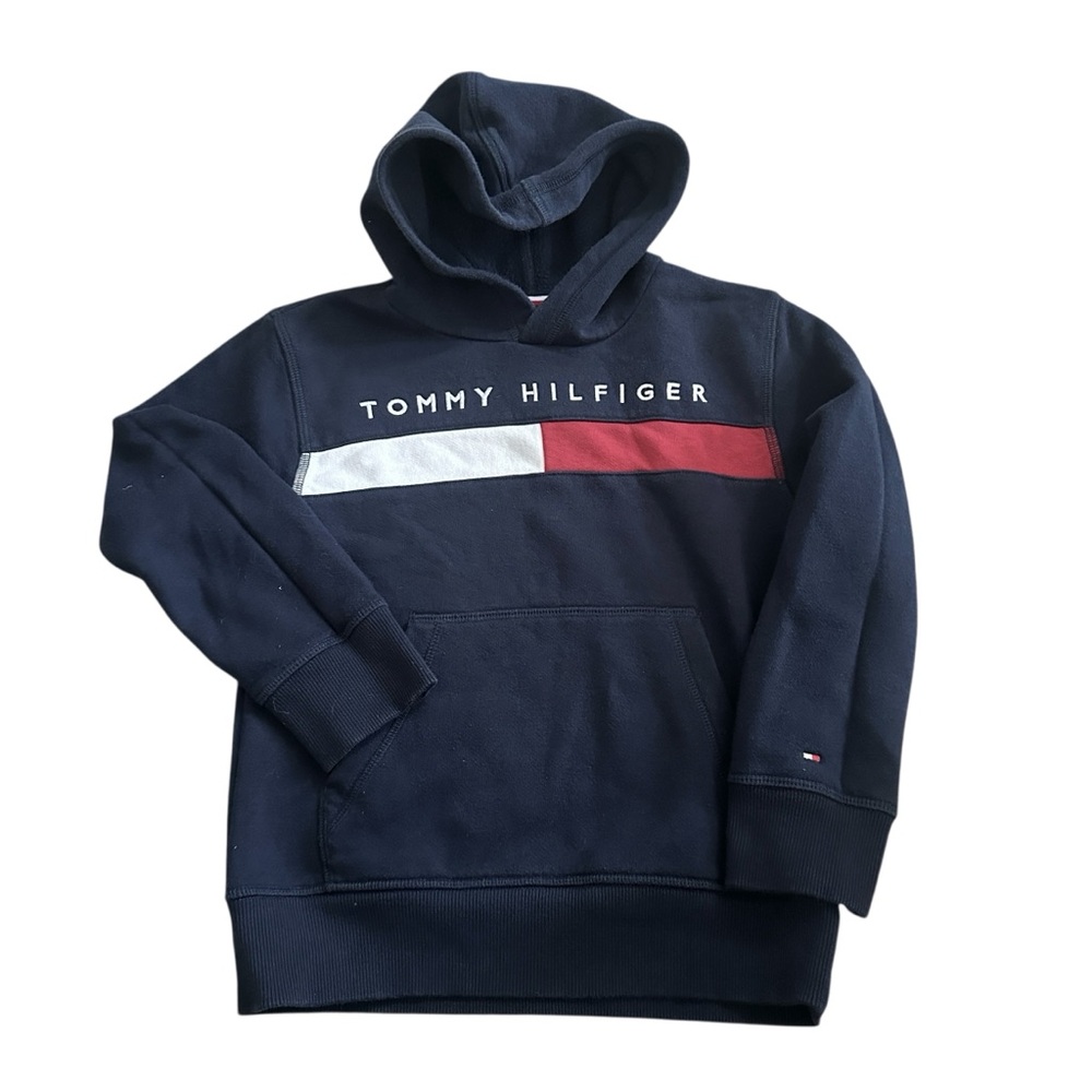 Tommy Hilfiger‎ Pullover Logo Hoodie Youth Boys 6